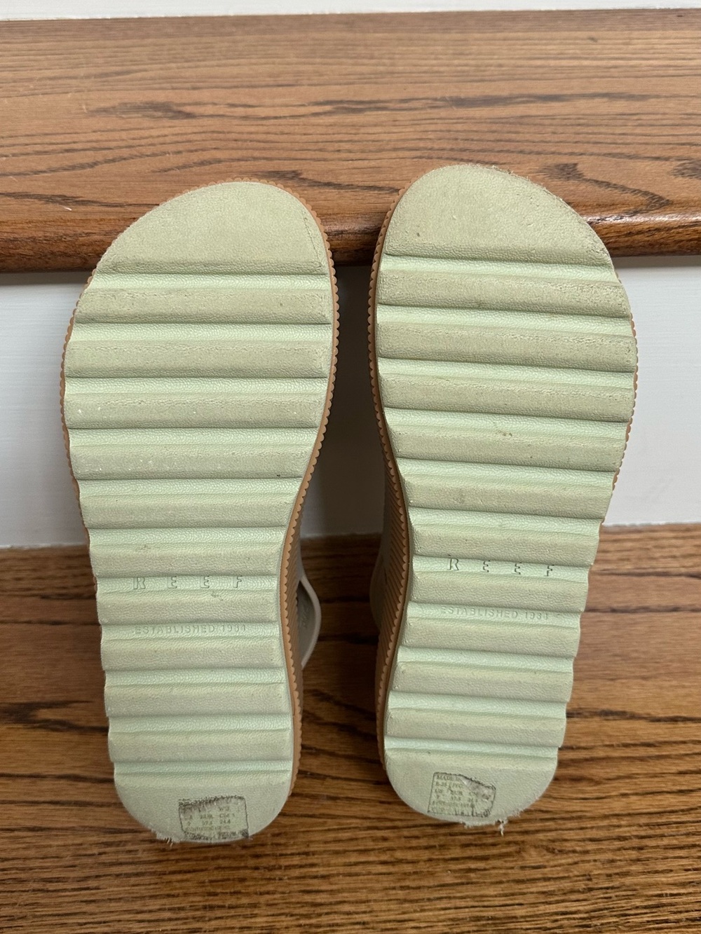 Reef Women's Water Higher Vista Platform Sandals in Beige and Tan - Picture 5 of 12